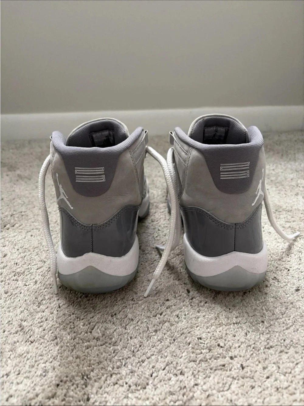 Air jordan 11 high cool grey shoes men’s size 8